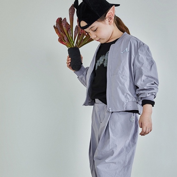Private label kids lightweight bomber 5/6Y=120cm - Picture 4 of 6